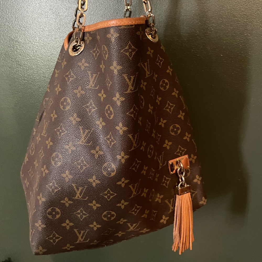 Louis Vuitton Brown Monogram Shoulder Bag
